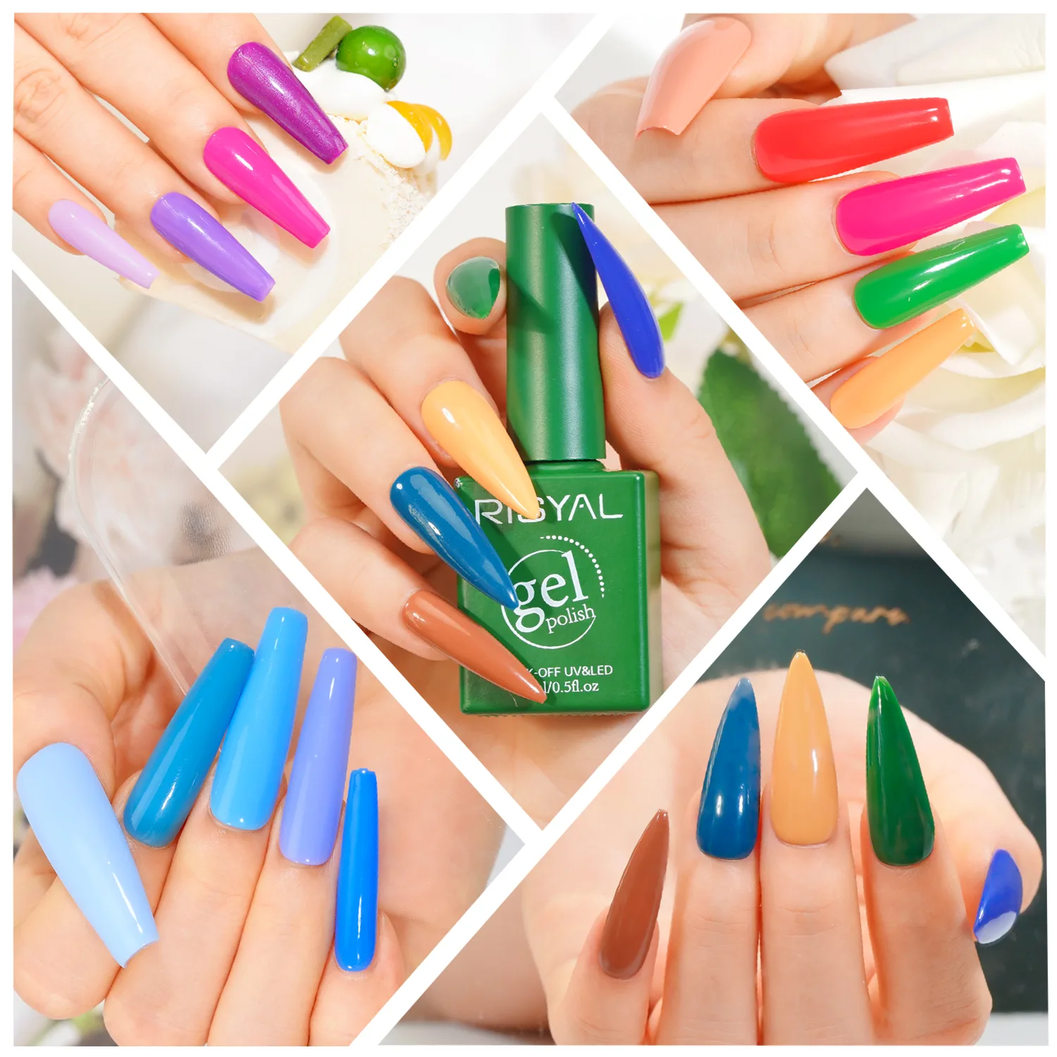 80 Colors UV Gel Polish Collection Set（RL2503-15ml）
