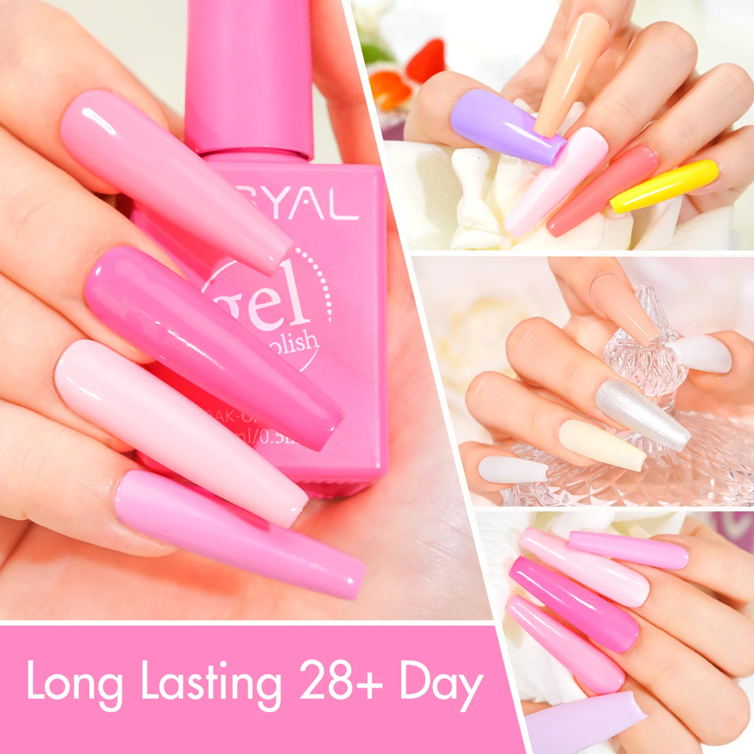 80 Colors UV Gel Polish Collection Set（RL2503-15ml）