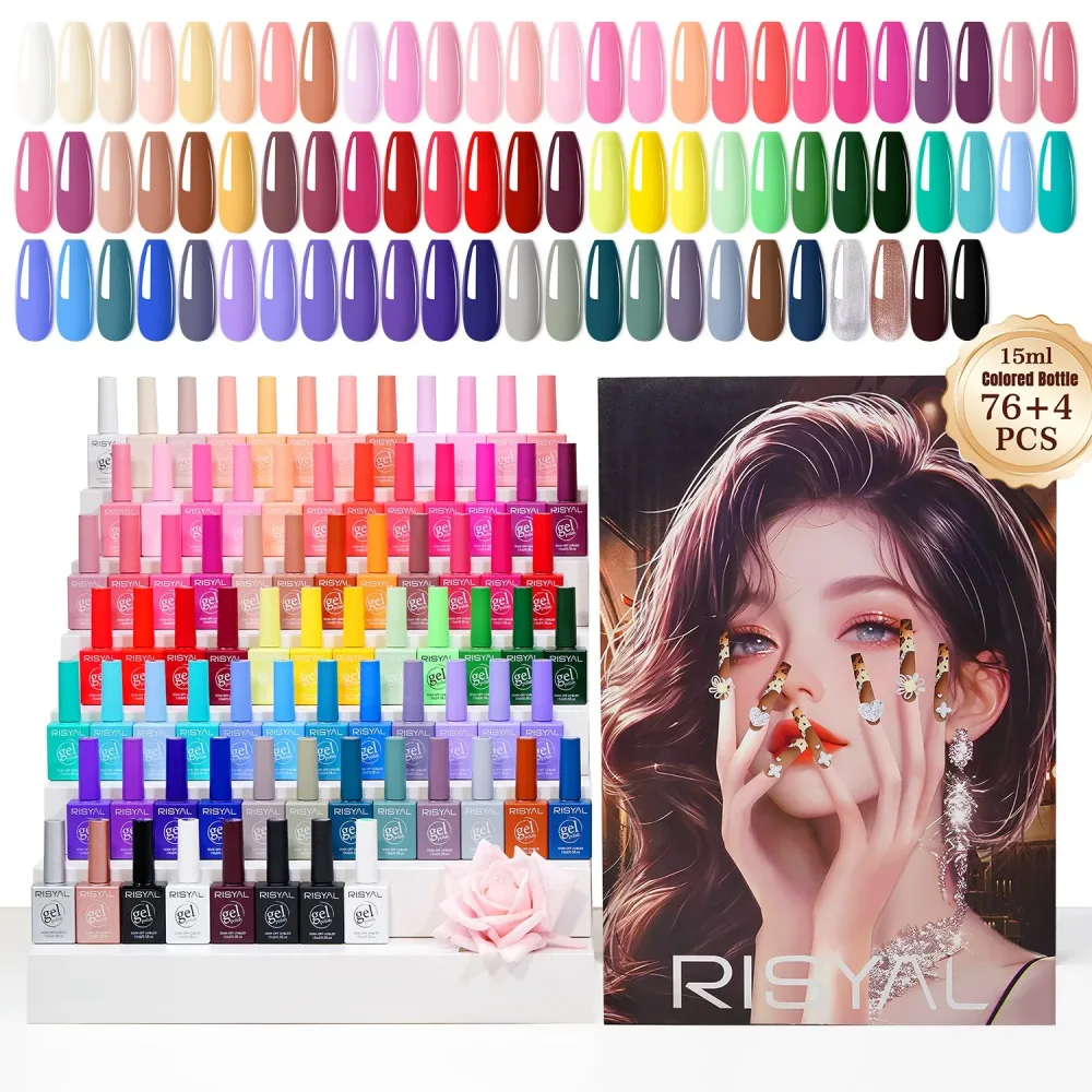 80 Colors UV Gel Polish Collection Set（RL2503-15ml）