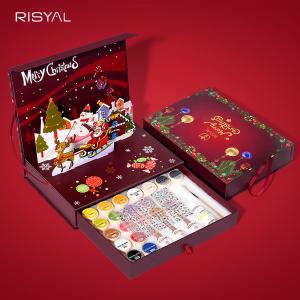 RISYAL 21 Colors Solid Nail Gel Set（Nail Art Christmas Set）