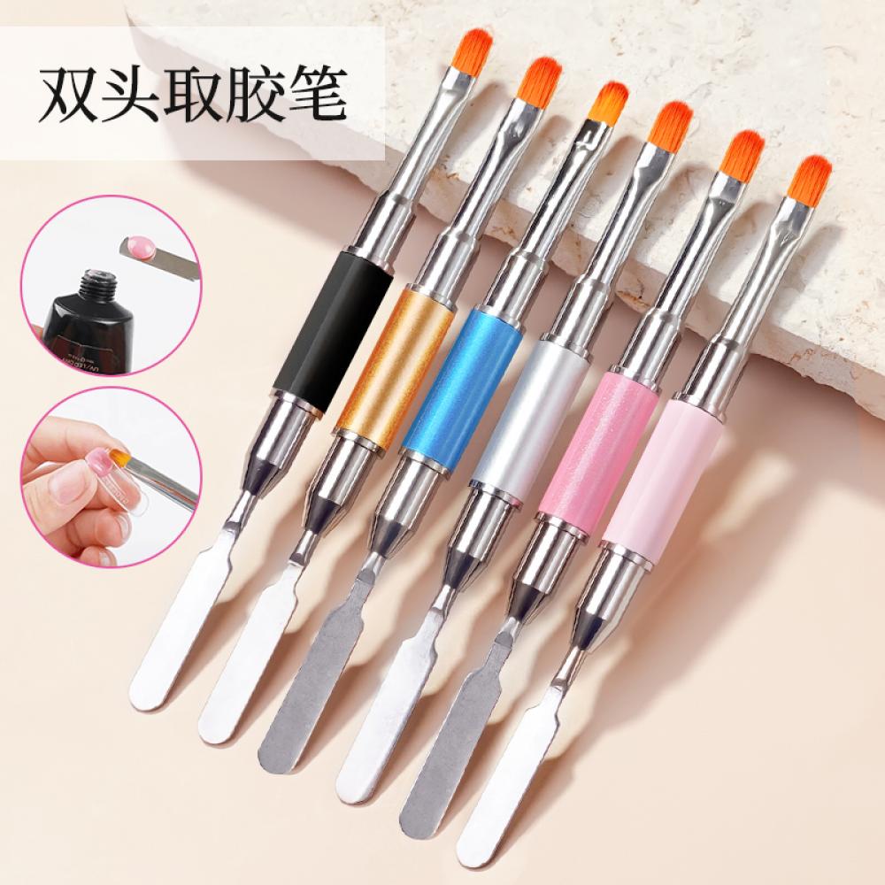 RISYAL Nail art dual head pen (Phototherapy pen+adhesive pen/ RL2409) RISYAL Nail art dual head pen (Phototherapy pen+adhesive pen/ RL2409)