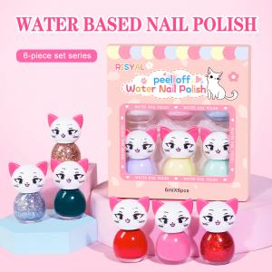 RISYAL Water-Based Nail Polish（Cat style）